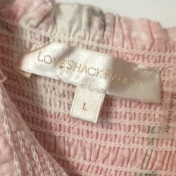LoveShackFancy Norna Dress Ballet Pink Size Large LIKE NEW - Picture 8 of 11
